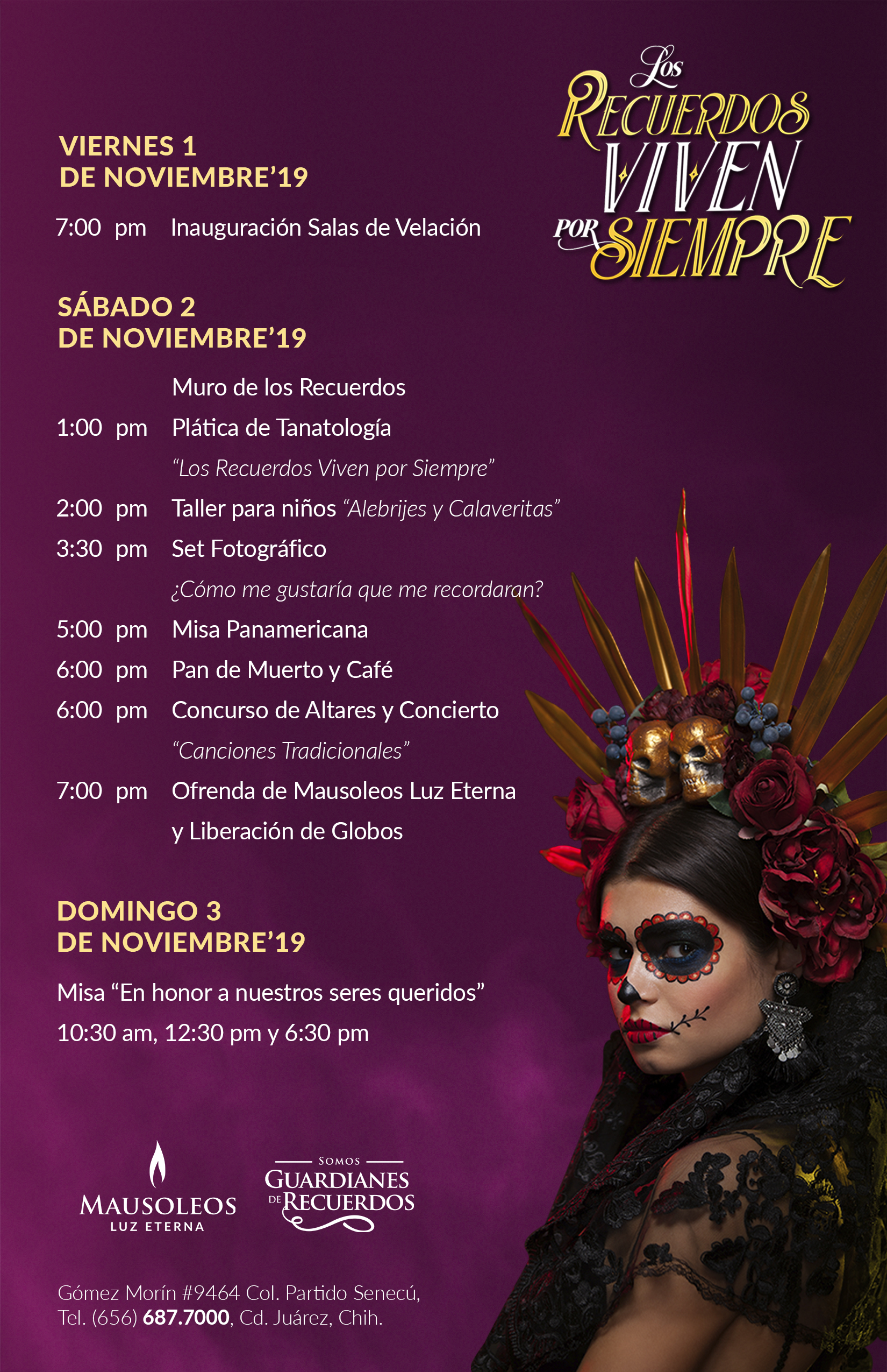 9 octubre Programa Juarez